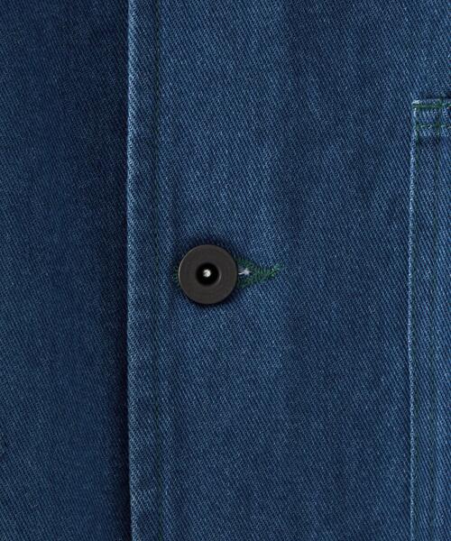 CITEN（シテン）の「＜CITEN＞デニムカバーオール（カバーオール・メンズ・ネイビー/コバルトブルー・FREE）」の22枚目の写真