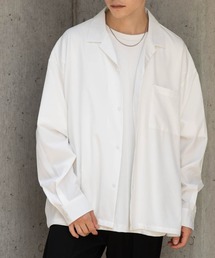 WEGO（ウィゴー）の「WEGO/オープンカラーBIGシャツ（シャツ/ブラウス・メンズ）」