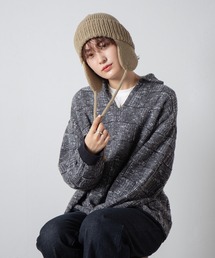 RACAL | Dog-ear Tab Knit Watch / 耳当て付きニットワッチ(ニットキャップ/ビーニー)