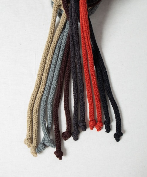 RACAL(ラカル)の「Dog-ear Tab Knit Watch / 耳当て付きニットワッチ(ニットキャップ/ビーニー・レディース・ブラウン/ベージュ/ブラック/グレー/ネイビー/チャコールグレー/オレンジ/アイボリー・FREE)」の17枚目の写真