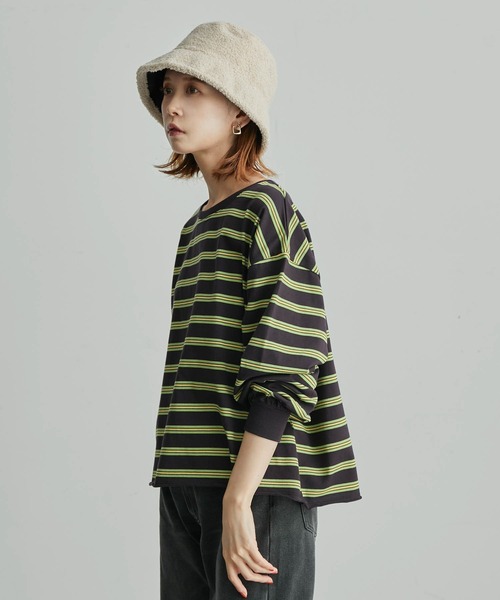 Web限定 クレリック長袖ボーダーカットトップス Tシャツ カットソー Rope Picnic ロペピクニック のファッション通販 Zozotown