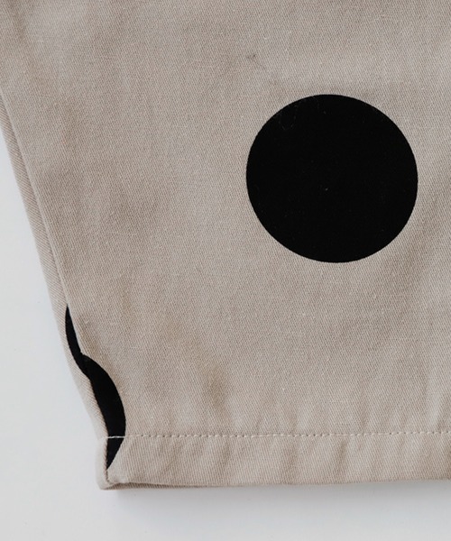 antiqua（アンティカ）の「レトロな雰囲気♪ドット柄サーカスパンツ（その他パンツ・キッズ・ブラック/ベージュ/ブラック系その他・130/140/150/160）」の10枚目の写真