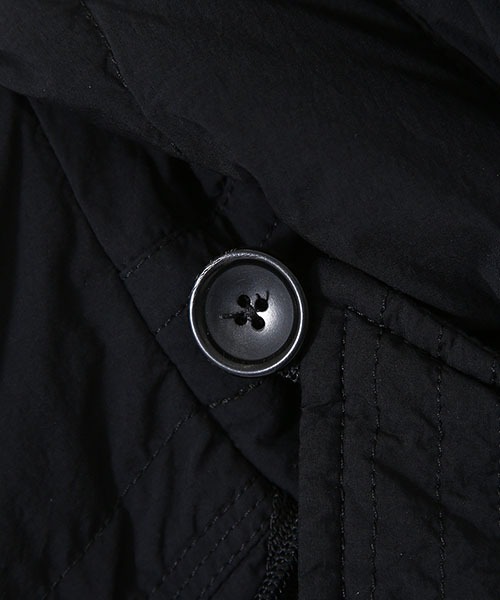 Ten-C（テンシー）の「Ten-C / テンシー：DECK DOWN PARKA GARMENT DYED NYLON TACTEL DOWN FILLING：TC-J0925[MUS]（ダウンジャケット/コート・メンズ・ブラック・48/50）」の8枚目の写真