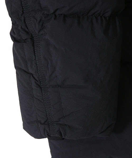 Ten-C（テンシー）の「Ten-C / テンシー：DECK DOWN PARKA GARMENT DYED NYLON TACTEL DOWN FILLING：TC-J0925[MUS]（ダウンジャケット/コート・メンズ・ブラック・48/50）」の9枚目の写真