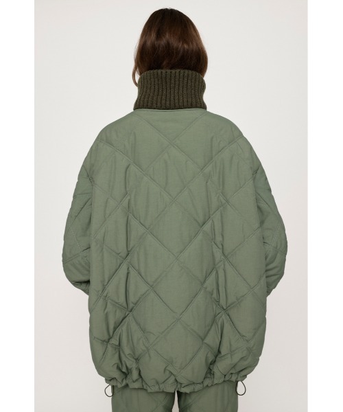 SLY（スライ）の「QUILTING NYLON STAND TOPS キルティング ナイロン