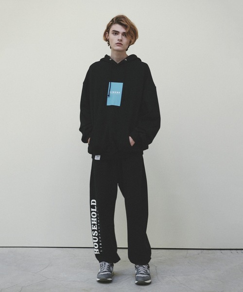LIBERE(リベーレ)の「LIBERE リベーレ / DTD HOODY プリントビッグシルエットパーカー / 225269-225270-225271(パーカー・メンズ・ライトグレー/カーキ/ブラック・SMALL/LARGE/MEDIUM)」の4枚目の写真