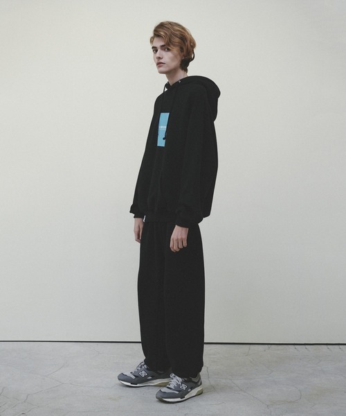 LIBERE(リベーレ)の「LIBERE リベーレ / DTD HOODY プリントビッグシルエットパーカー / 225269-225270-225271(パーカー・メンズ・ライトグレー/カーキ/ブラック・SMALL/LARGE/MEDIUM)」の5枚目の写真