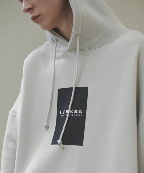 LIBERE(リベーレ)の「LIBERE リベーレ / DTD HOODY プリントビッグシルエットパーカー / 225269-225270-225271(パーカー・メンズ・ライトグレー/カーキ/ブラック・SMALL/LARGE/MEDIUM)」の21枚目の写真