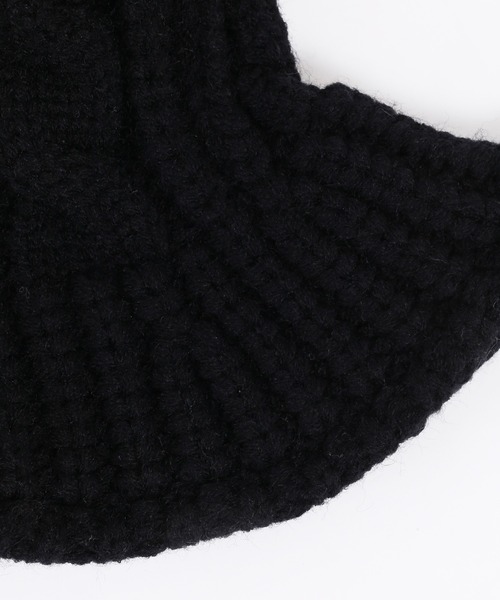 WC（ダブル シー）の「ニットバケットハット（ハット・レディース・ホワイト/ブラック/ブラウン・FREE）」の11枚目の写真