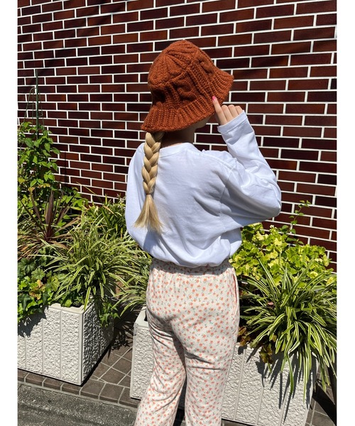 WC（ダブル シー）の「ニットバケットハット（ハット・レディース・ホワイト/ブラック/ブラウン・FREE）」の17枚目の写真