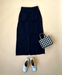 ＪＵＧＬＡＮＳ | ☆ 【CHIGNON】ツイードフリンジスカート　2622-329RY(スカート)