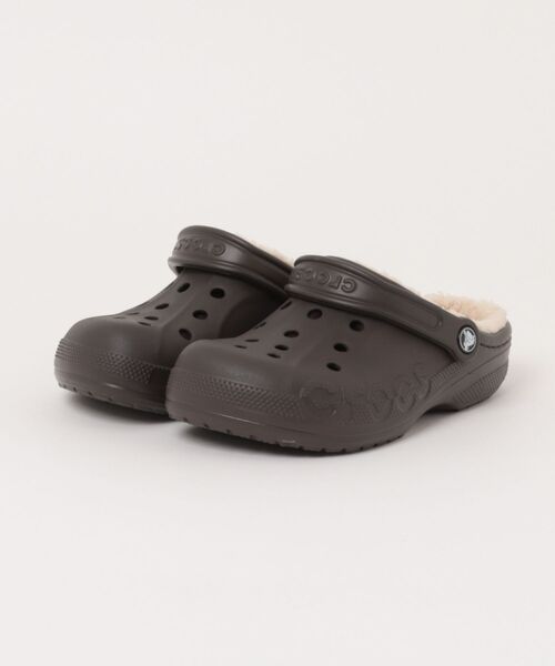 crocs（クロックス）の「《crocs》クロックス バヤ ラインド クロッグ（サンダル・メンズ・ネイビー/パープル系その他/ホワイト/ブラック/アーミー/ブラウン系その他/ピンク/ピンク系その他/ブラウン・22.0cm/23.0cm/24.0cm/25.0cm/26.0cm/27.0cm/28.0cm/29.0cm）」の3枚目の写真