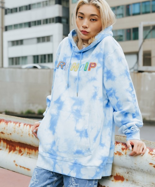 RIPNDIP/リップンディップ PRISMA HOODIE フーディー タイダイ