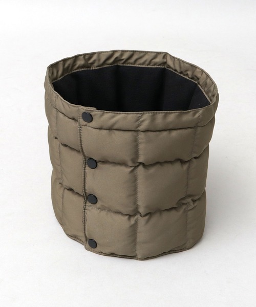 A.M.S.（エーエムエス）の「撥水 ポリエステル 裏フリース 中綿ブロック ハイネックウォーマー（ネックウォーマー/スヌード・メンズ・カーキ/グレー/ブラック・FREE）」の10枚目の写真