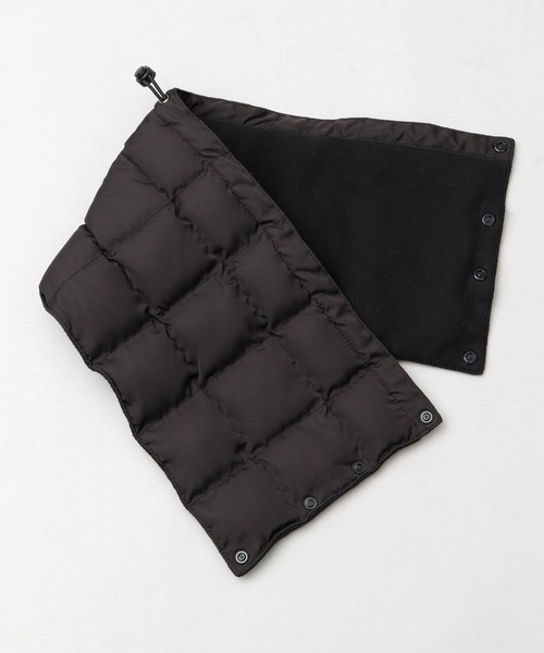 A.M.S.（エーエムエス）の「撥水 ポリエステル 裏フリース 中綿ブロック ハイネックウォーマー（ネックウォーマー/スヌード・メンズ・カーキ/グレー/ブラック・FREE）」の13枚目の写真