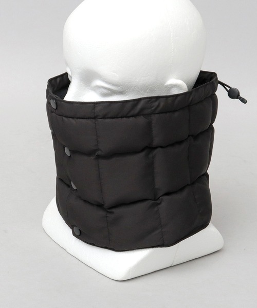 A.M.S.（エーエムエス）の「撥水 ポリエステル 裏フリース 中綿ブロック ハイネックウォーマー（ネックウォーマー/スヌード・メンズ・カーキ/グレー/ブラック・FREE）」の19枚目の写真