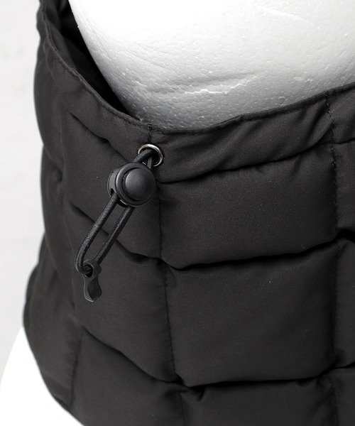 A.M.S.（エーエムエス）の「撥水 ポリエステル 裏フリース 中綿ブロック ハイネックウォーマー（ネックウォーマー/スヌード・メンズ・カーキ/グレー/ブラック・FREE）」の20枚目の写真