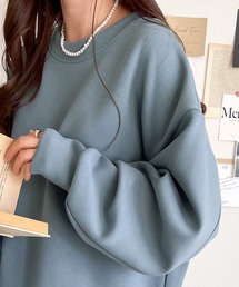 Java（ジャバ）の「《JaVaジャバ コラボ》 滑らか＆ 艶やか。 ゆったり ダンボール ニット オーバーサイズ スウェット（プルオーバー）（スウェット）」