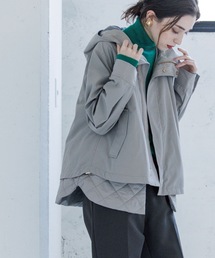 OPAQUE.CLIP | 【4way】キルトライナー付 マウンテンパーカ(ブルゾン)