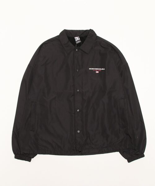 DC SHOES ブラックカジュアルジャケット XL DC（ディーシー）の「DC SHOES 22 BENCH JACKET / ディーシーシューズ