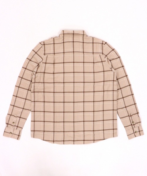 GIORDANO（ジョルダーノ）の「[ GIORDANO ]ライトタッチフランネルシャツ（シャツ/ブラウス・レディース・ピンク/ホワイト/ブラウン・MEDIUM/LARGE）」の8枚目の写真