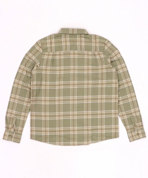 GIORDANO（ジョルダーノ）の「[ GIORDANO ]ライトタッチフランネルシャツ（シャツ/ブラウス・レディース・ピンク/ホワイト/ブラウン・MEDIUM/LARGE）」の9枚目の写真