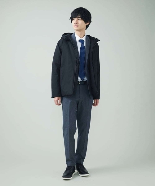 a.v.v(アーヴェヴェ)の「【S-XXL】裏起毛スマートスラックス(スラックス・メンズ・ブラック/ブラウン/ネイビー・50/44/46/48/52)」の6枚目の写真