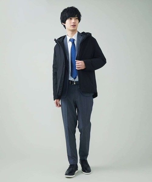 a.v.v(アーヴェヴェ)の「【S-XXL】裏起毛スマートスラックス(スラックス・メンズ・ブラック/ブラウン/ネイビー・50/44/46/48/52)」の7枚目の写真