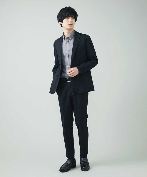 a.v.v(アーヴェヴェ)の「【S-XXL】裏起毛スマートスラックス(スラックス・メンズ・ブラック/ブラウン/ネイビー・50/44/46/48/52)」の9枚目の写真
