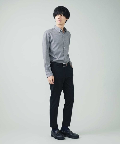 a.v.v(アーヴェヴェ)の「【S-XXL】裏起毛スマートスラックス(スラックス・メンズ・ブラック/ブラウン/ネイビー・50/44/46/48/52)」の11枚目の写真