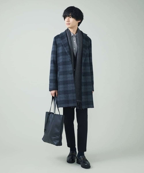 a.v.v(アーヴェヴェ)の「【S-XXL】裏起毛スマートスラックス(スラックス・メンズ・ブラック/ブラウン/ネイビー・50/44/46/48/52)」の12枚目の写真