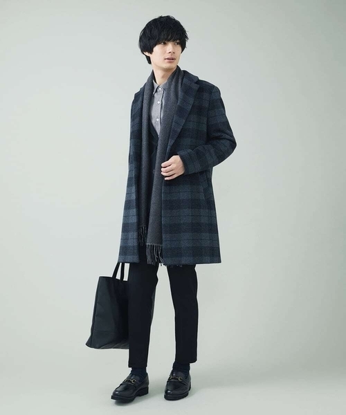 a.v.v(アーヴェヴェ)の「【S-XXL】裏起毛スマートスラックス(スラックス・メンズ・ブラック/ブラウン/ネイビー・50/44/46/48/52)」の13枚目の写真
