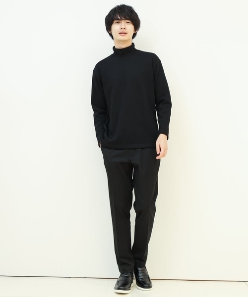 a.v.v(アーヴェヴェ)の「【S-XXL】裏起毛スマートスラックス(スラックス・メンズ・ブラック/ブラウン/ネイビー・50/44/46/48/52)」の16枚目の写真