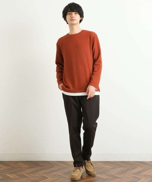 a.v.v(アーヴェヴェ)の「【S-XXL】裏起毛スマートスラックス(スラックス・メンズ・ブラック/ブラウン/ネイビー・50/44/46/48/52)」の20枚目の写真