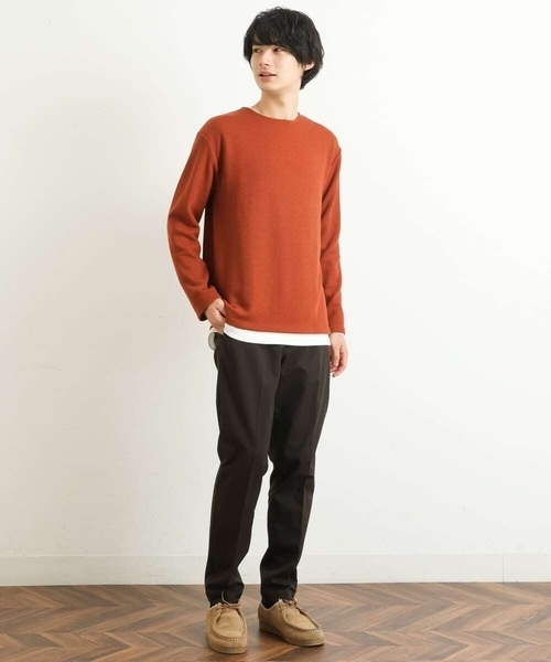 a.v.v(アーヴェヴェ)の「【S-XXL】裏起毛スマートスラックス(スラックス・メンズ・ブラック/ブラウン/ネイビー・50/44/46/48/52)」の21枚目の写真