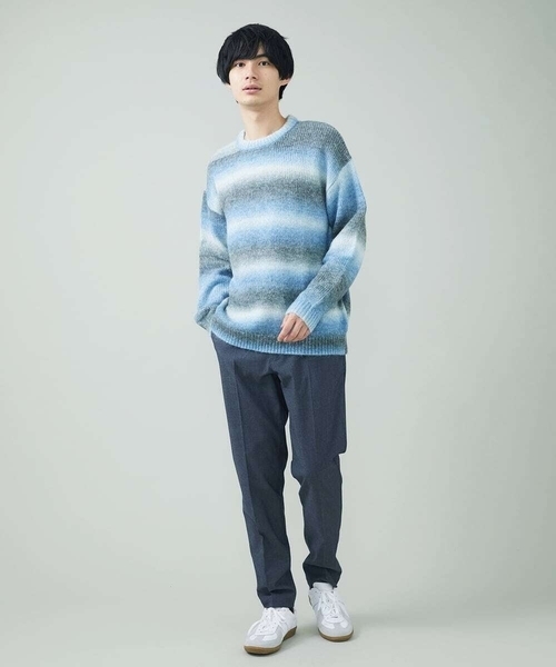 a.v.v(アーヴェヴェ)の「【S-XXL】裏起毛スマートスラックス(スラックス・メンズ・ブラック/ブラウン/ネイビー・50/44/46/48/52)」の22枚目の写真