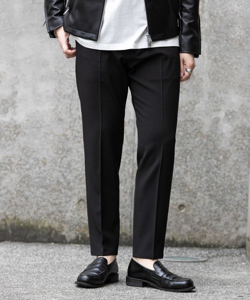 URBAN RESEARCH ROSSO MEN(アーバンリサーチロッソメン)の「『XLサイズ』『イージーケア』4WAYストレッチスリムテーパードパンツ(スーツパンツ・メンズ・ブラック/ネイビー・MEDIUM/LARGE/X-LARGE)」の17枚目の写真