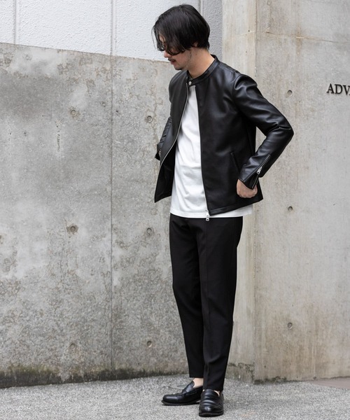 URBAN RESEARCH ROSSO MEN(アーバンリサーチロッソメン)の「『XLサイズ』『イージーケア』4WAYストレッチスリムテーパードパンツ(スーツパンツ・メンズ・ブラック/ネイビー・MEDIUM/LARGE/X-LARGE)」の5枚目の写真