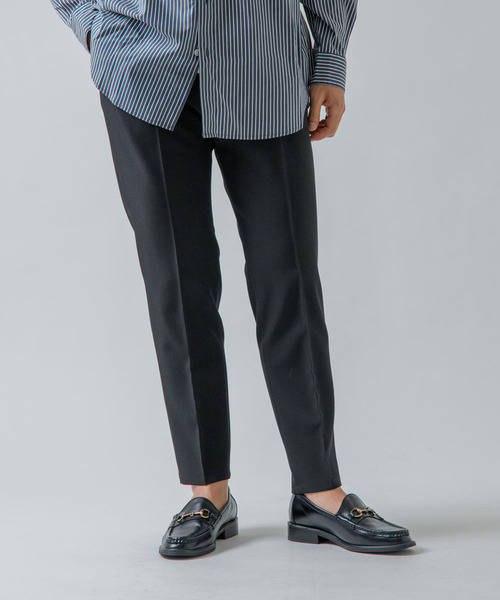 URBAN RESEARCH ROSSO MEN(アーバンリサーチロッソメン)の「『XLサイズ』『イージーケア』4WAYストレッチスリムテーパードパンツ(スーツパンツ・メンズ・ブラック/ネイビー・MEDIUM/LARGE/X-LARGE)」の10枚目の写真