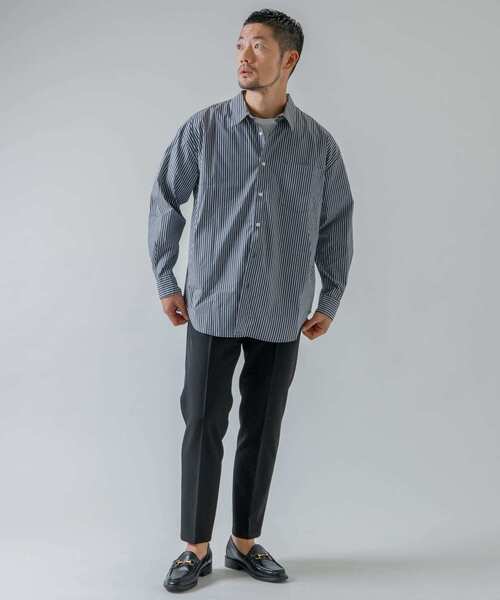 URBAN RESEARCH ROSSO MEN(アーバンリサーチロッソメン)の「『XLサイズ』『イージーケア』4WAYストレッチスリムテーパードパンツ(スーツパンツ・メンズ・ブラック/ネイビー・MEDIUM/LARGE/X-LARGE)」の6枚目の写真