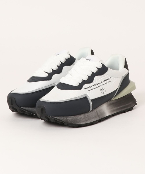 MAISON MAVERICK PRESENTS（メゾンマベリックプレゼンツ）の「【MAISON MAVERICK PRESENT】SOLE SNEAKERS（スニーカー・レディース・ホワイト・24/24.5）」の12枚目の写真