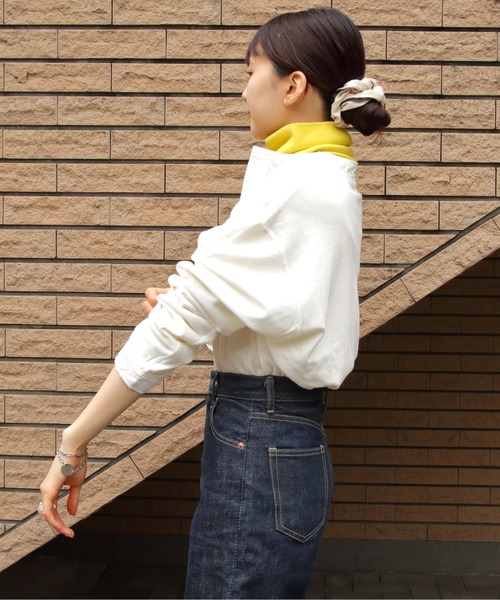 THE SHINZONE（ザ　シンゾーン）の「THE SHINZONE/シンゾーン　ミリタリーヘンリープルオーバー　MILITALY HENLEY PULLOVER 23SMSCU07（Tシャツ/カットソー・レディース・ネイビー/ブラック/ホワイト・FREE）」の10枚目の写真