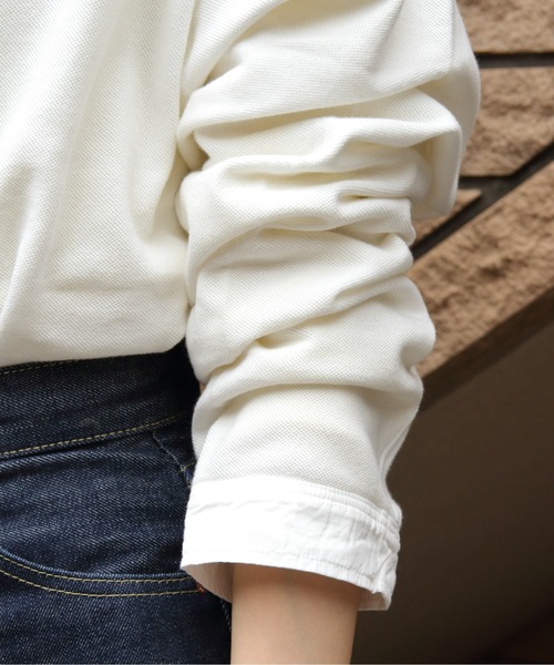 THE SHINZONE（ザ　シンゾーン）の「THE SHINZONE/シンゾーン　ミリタリーヘンリープルオーバー　MILITALY HENLEY PULLOVER 23SMSCU07（Tシャツ/カットソー・レディース・ネイビー/ブラック/ホワイト・FREE）」の20枚目の写真