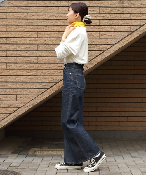 THE SHINZONE（ザ　シンゾーン）の「THE SHINZONE/シンゾーン　ミリタリーヘンリープルオーバー　MILITALY HENLEY PULLOVER 23SMSCU07（Tシャツ/カットソー・レディース・ネイビー/ブラック/ホワイト・FREE）」の13枚目の写真