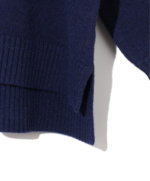 one way(ワンウェイ)の「ジャガードロゴニット(ニット/セーター・レディース・ホワイト/ライトブルー/ダークブルー/ライトピンク・FREE)」の9枚目の写真