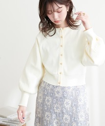 natural couture | お家で洗えるころん金釦カーディガン(カーディガン/ボレロ)