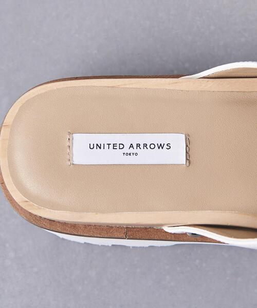 UNITED ARROWS(ユナイテッドアローズ)の「サボ ミュール(サンダル・レディース・ブラック/ホワイト・35/36/37/38)」の21枚目の写真