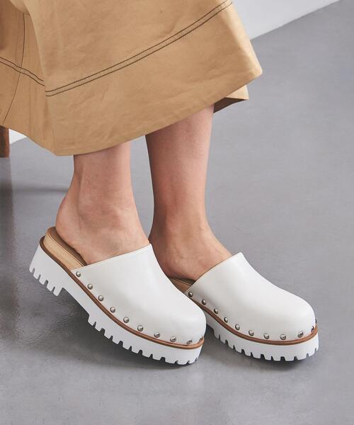 UNITED ARROWS(ユナイテッドアローズ)の「サボ ミュール(サンダル・レディース・ブラック/ホワイト・35/36/37/38)」の16枚目の写真