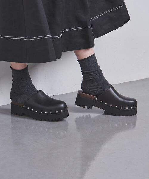 UNITED ARROWS(ユナイテッドアローズ)の「サボ ミュール(サンダル・レディース・ブラック/ホワイト・35/36/37/38)」の14枚目の写真