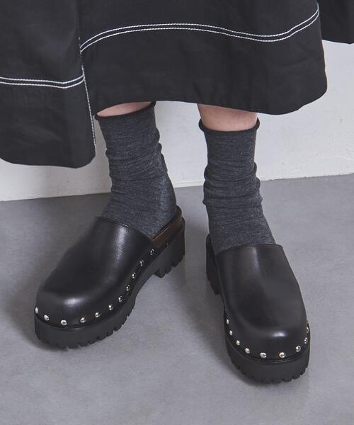 UNITED ARROWS(ユナイテッドアローズ)の「サボ ミュール(サンダル・レディース・ブラック/ホワイト・35/36/37/38)」の13枚目の写真